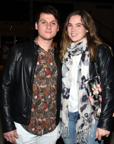 Diego López y Andrea Duarte.