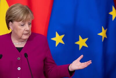 La canciller alemana Ángela Merkel.