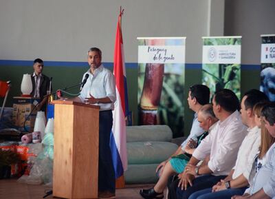 El presidente Mario Abdo Benítez  realizó ayer día de Gobierno en  la ciudad de San Juan Nepomuceno, departamento de Caazapá.