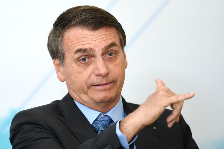 Jair Bolsonaro, presidente de Brasil.