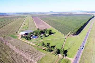 Una de las estancias  atribuidas a Darío Messer en Paraguay. Brasil apunta a recuperar los bienes malhabidos.