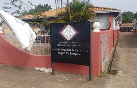 Allanan fiscalía de Paraguarí