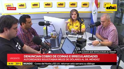 Audio seis: Caso de coimas e irregularidades en el Indert
