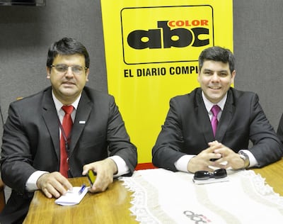 Miguel Oro (d) y José Caballero, afectados por la imputación.