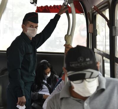 Controlan uso de tapabocas