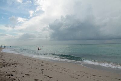 Playa en el estado de la Florida, Estados Unidos.