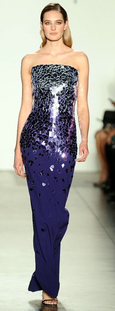 Brillos por doquier en lila.