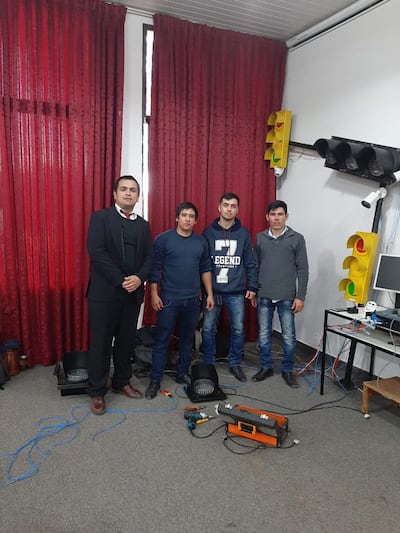 Los estudiantes y su profesor defenderán el proyecto en Colombia y Alemania.