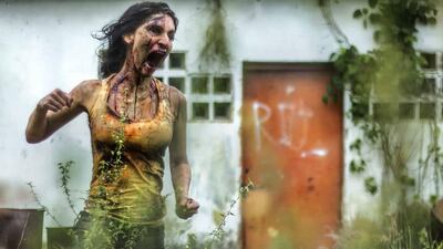 Escena de la película "Infección".