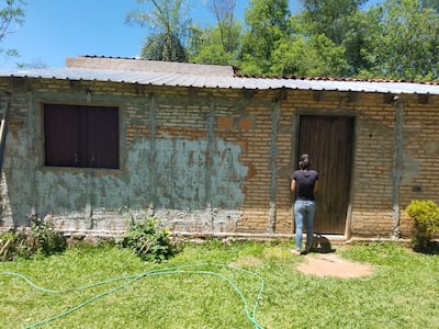 La vivienda en la que ocurrió el crimen.
