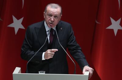 Recep Tayyip Erdogan, presidente de Turquía.