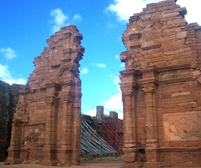 Ruinas jesuíticas de San Ignacio Miní.