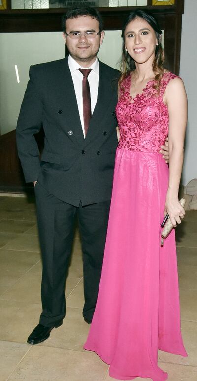 Ramón Garay y Adriana Velázquez.