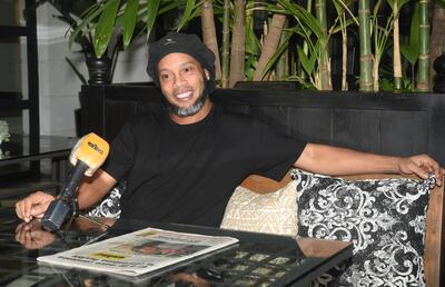 Mano a mano con Ronaldinho