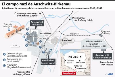 EL CAMPO NAZI DE AUSCHWITZ-BIRKENAU