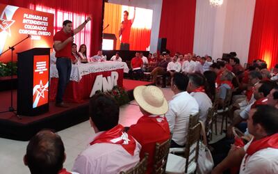 El senador Silvio Ovelar dijo que habló con Cartes para buscar la unidad, pero no dijo cuando.