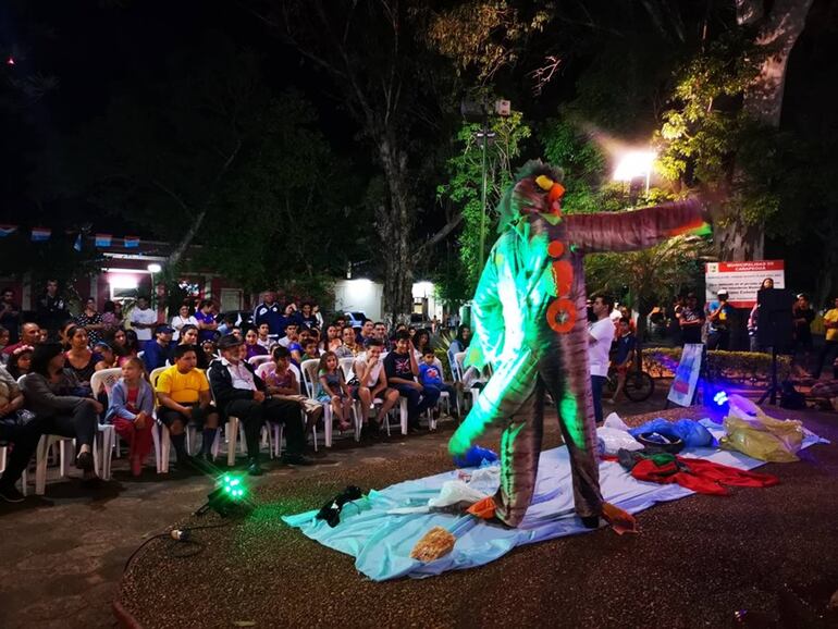 El evento se llevo a cabo bajo la coordinación del grupo CaraPuka, de la ciudad de Carapeguá.