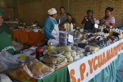 Feria en Abasto Norte.