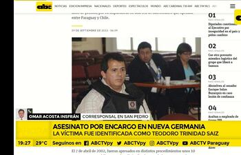 Asesinato por encargo en Nueva Germania