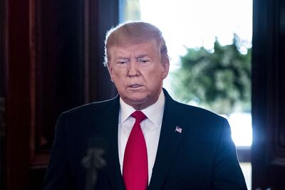 Donald Trump, presidente de los Estados Unidos.