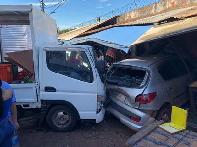Múltiple accidente en CDE