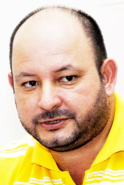 Ing. Hermes Aquino de la UGP y la CAP.