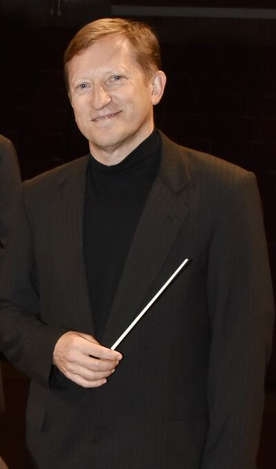El compositor, director y pianista Daniel Luzko.