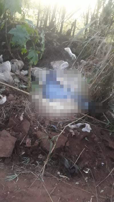 El cuerpo fue hallado en el barrio Industrial de Pedro Juan Caballero.
