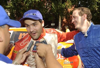 Víctor Galeano habló de las recorridas por los tramos del Rally del Chaco.