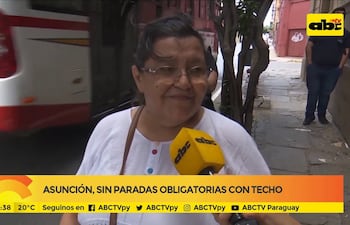 Asunción sin paradas obligatorias con techo