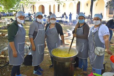Maratón solidaria y olla popular en Guairá para contingencia del COVID-19.