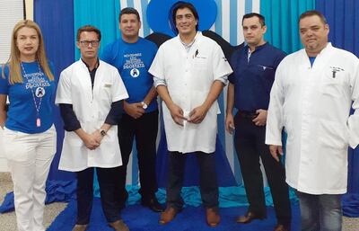 Los  médicos del Hospital de Calle’i recordaron ayer el día del cáncer de próstata.