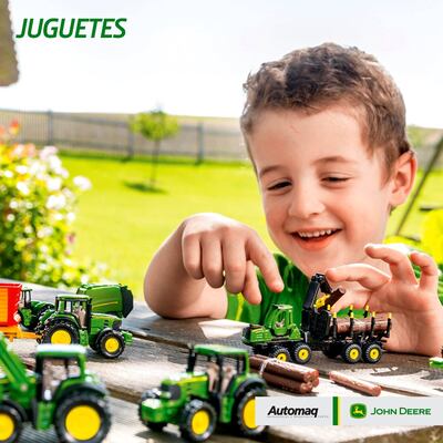 La feria incluye todas las sucursales de Automaq John Deere, además de la tienda online habilitada en el facebook.