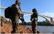 Los militares brasileños reforzaron los controles en los últimos días. Foto: Abel da Banca