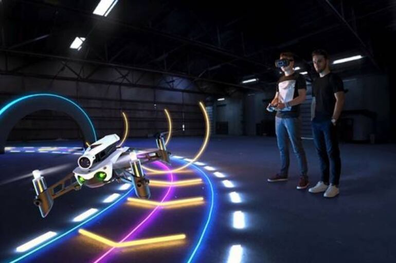 Un espectáculo de luces led acompañarán al Rally de Drones.