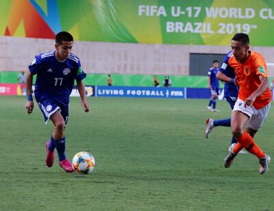 Holanda Sub 17, Paraguay Sub 17