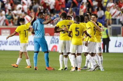 Ecuador se quedó con el triunfo gracias al gol de Castillo.