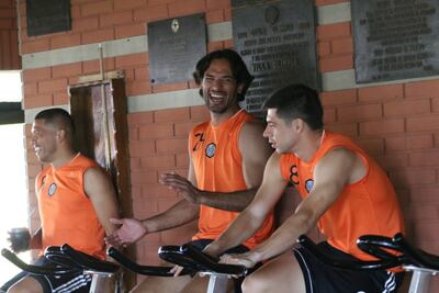 Roque santa Cruz, Rodrigo Rojas