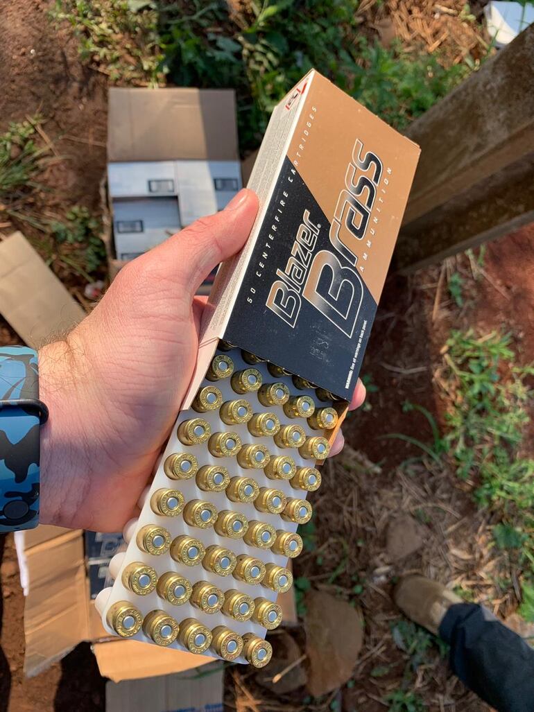 Incautan municiones en un colectivo que iba a Salto del Guairá