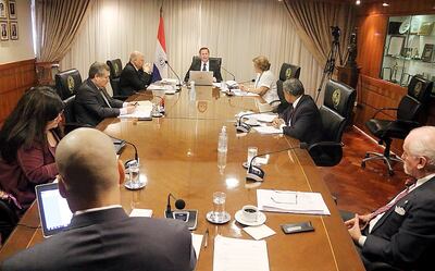 Sesión de la Corte del pasado miércoles.