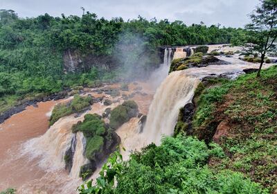 El recurso natural tiene más caudal  luego de las últimas precipitaciones pluviales que hubo en la zona este del país.