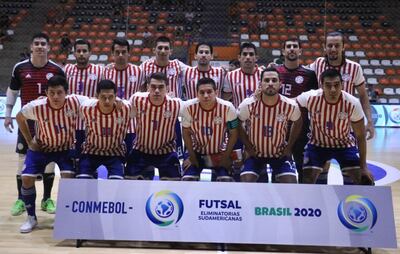 Selección nacional de mayores de futsal FIFA, clasificada para la Copa del Mundo de Lituania, programada para setiembre y octubre del presente año.