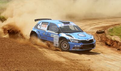 Pedro Fadul y Hans Thiede fueron los vencedores el año pasado con el Skoda Fabia R5 y estarán nuevamente este domingo.