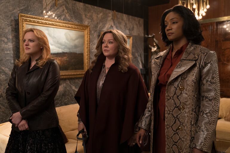 Melissa McCarthy y Tiffany Haddish protagonizan el filme junto a Elisabeth Moss.