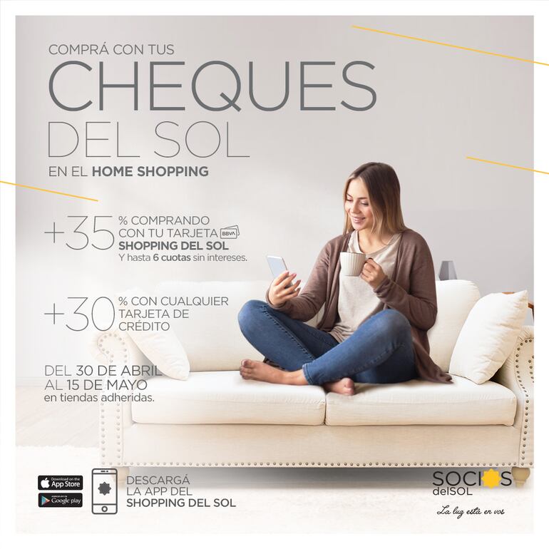 Las tiendas tendrán importantes promociones hasta el Día de la madre.