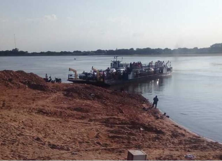 Balza en la cual los argentinos llegan hasta el país desde su país.