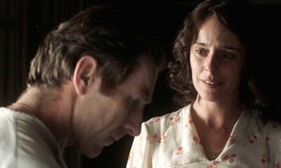 Antonio de la Torre y Belén Cuesta en una escena de “La trinchera infinita”. El drama situado en el contexto de la Guerra Civil Española recibió ocho nominaciones.