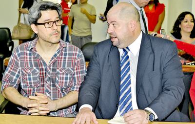 Camilo Soares y su abogado Álvaro Arias vienen chicaneando este proceso impunemente desde hace 10 años.