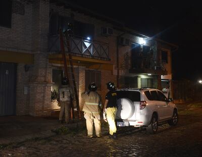 Sitio en donde se registró el incendio.