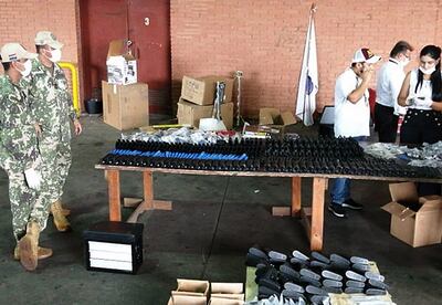 Arsenal declarado como herramientas